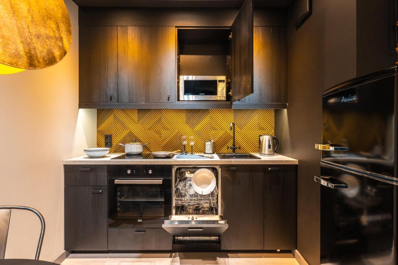 N23 Dwupoziomowy Apartament Lodz Centrum Wi-Fi Klimatyzacja Exteriör bild